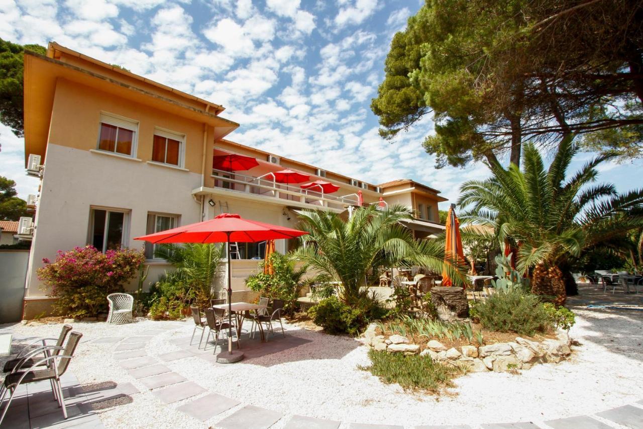 Logis Hotel Restaurant Le Kalliste イエール エクステリア 写真